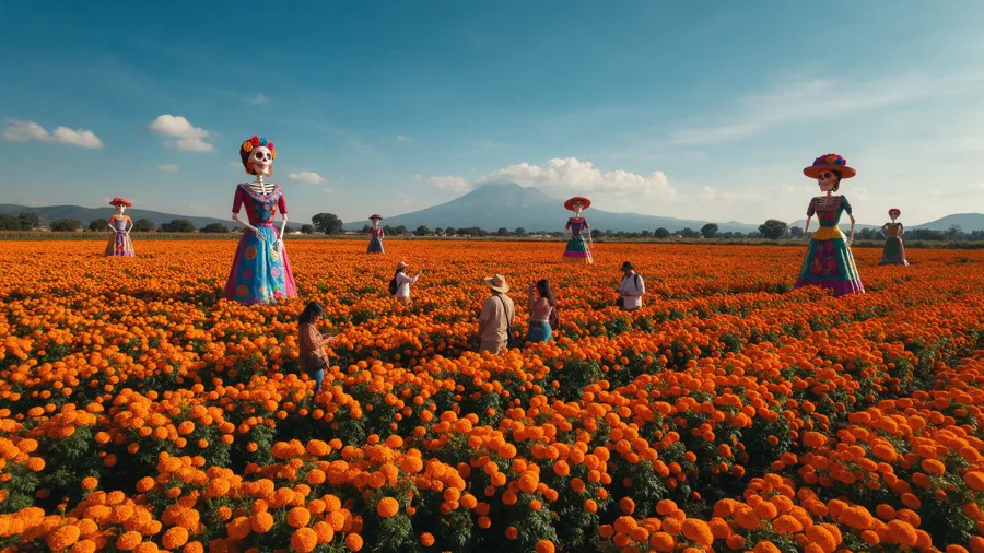 Tour a México Día de Muertos desde Costa Rica con Transtour: Mixquic, Catrinas, Guanajuato y Taxco · edición 2027