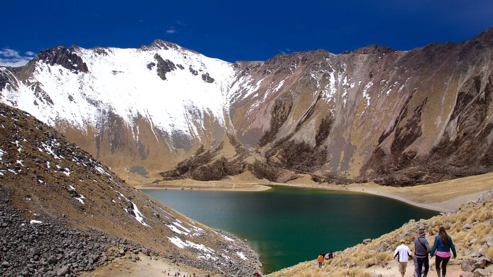 Cráter y laguna del Nevado de Toluca · Tour a México Nevado con Transtour