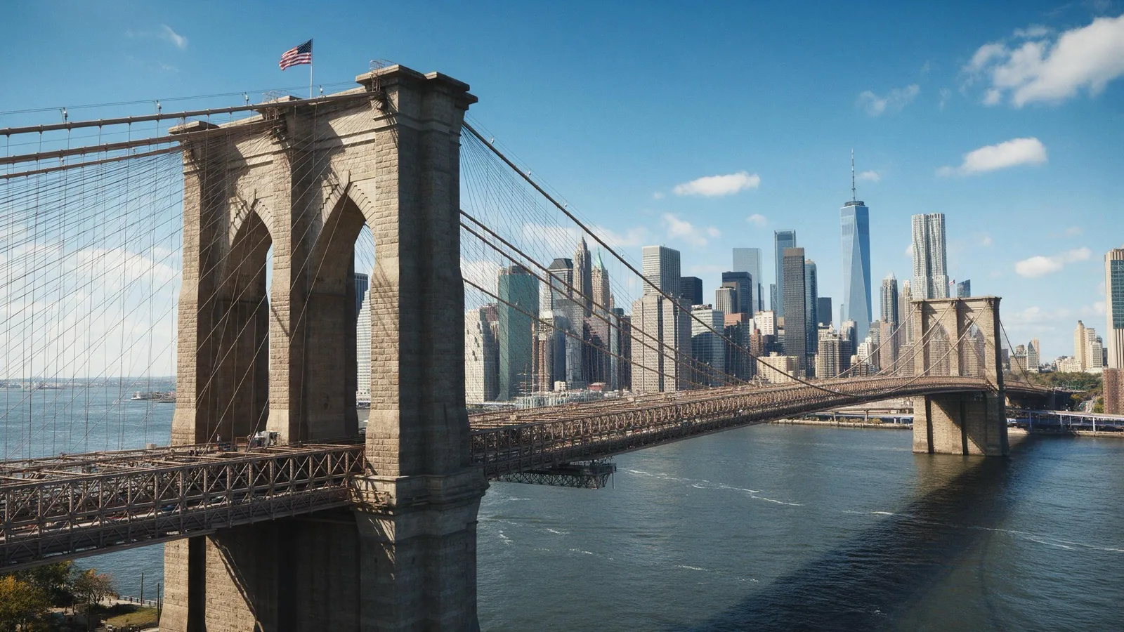 Puente de Brooklyn y Manhattan de día · Tour a Nueva York con Transtour