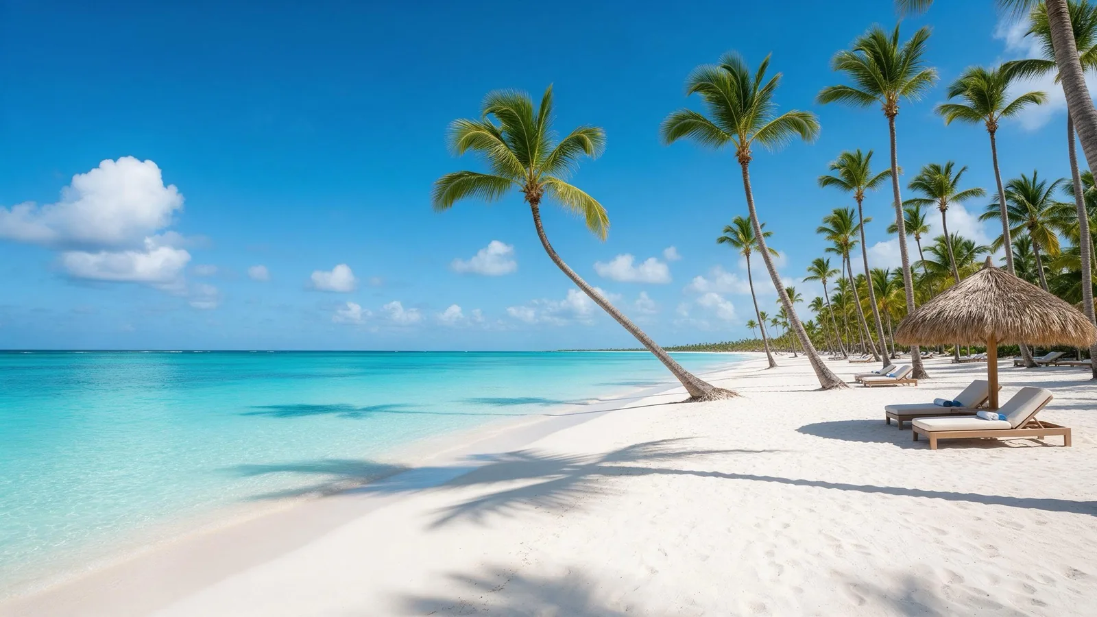 Playa de Punta Cana de día · Tour a República Dominicana con Transtour